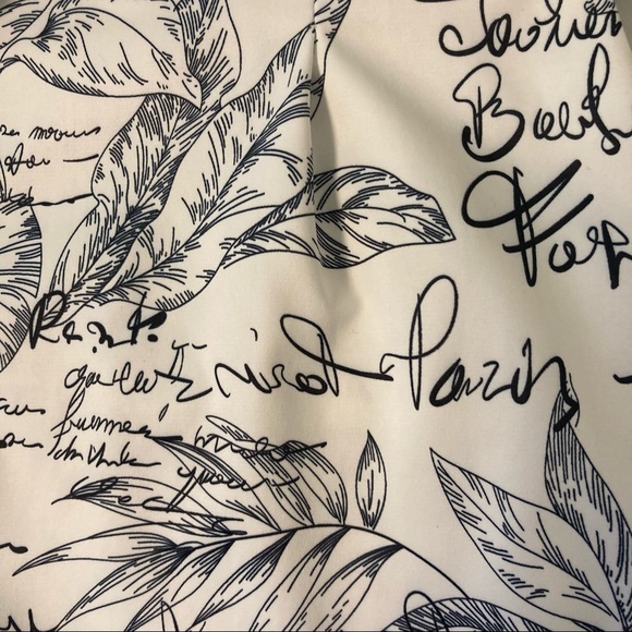 Belted High Waist Print Shorts - Picture 9 of 14